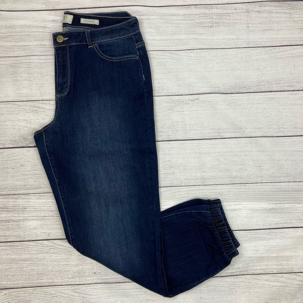 Logo Boyfriend jeans, sz 10